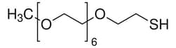 Sigma Aldrich O-(2-Mercaptoethyl)-O'-Methyl-Hexa(Ethylene Glycol) 50 mL | Buy Online | Sigma Aldrich | Fisher Scientific