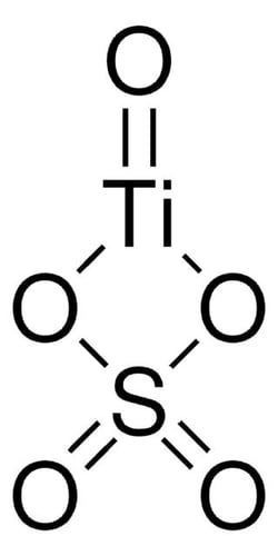 Sigma Aldrich Titanium(IV) oxysulfate solution 250 mL | Buy Online | Sigma Aldrich | Fisher Scientific