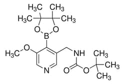 Sigma Aldrich tert-Butyl (5-methoxy-4-(4,4,5,5-tetramethyl-1,3,2-dioxaborolan-2-yl)pyridin-3-yl)methylcarbamate 25 g | Buy Online | Sigma Aldrich | Fisher Scientific