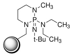 Sigma Aldrich 2-Tert-Butylimino-2-Diethylamino-1,3-Dimethylperhydro-1,3,2-Diazaphosphorine, Polymer-Bound 5 g | Buy Online | Sigma Aldrich | Fisher Scientific