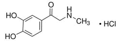 Sigma Aldrich 3',4'-Dihydroxy-2-(methylamino)acetophenone hydrochloride 50 g | Buy Online | Sigma Aldrich | Fisher Scientific