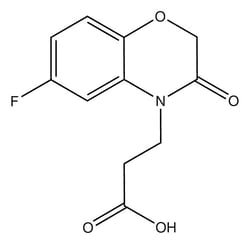 Sigma Aldrich&nbsp;3-(6-Fluoro-2,3-dihydro-3-oxobenzo[b][1,4]oxazin-4-yl)propanoic acid