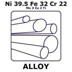 Sigma Aldrich&nbsp;Alloy 825, Ni39.5Fe32Cr22Mo3Cu2Ti