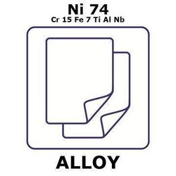 Sigma Aldrich&nbsp;Inconel&trade; X750 - heat resisting alloy, Ni74Cr15Fe7TiAlNb
