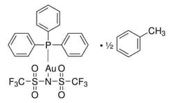Sigma Aldrich [Bis(Trifluoromethanesulfonyl)Imidate](Triphenylphosphine)Gold(I) (2:1) Toluene Adduct 250 mg | Buy Online | Sigma Aldrich | Fisher Scientific