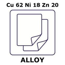 Sigma Aldrich&nbsp;Nickel silver alloy, Cu62Ni18Zn20