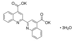 Sigma Aldrich&nbsp;2,2'-Biquinoline-4,4'-dicarboxylic acid dipotassium salt trihydrate