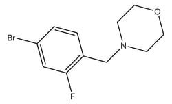 Sigma Aldrich 4-(4-Bromo-2-fluorobenzyl)morpholine 1 g | Buy Online | Sigma Aldrich | Fisher Scientific