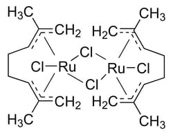 Sigma Aldrich Dichlorodi-Mu-Chlorobis[(1,2,3,6,7,8-Eta-2,7-Dimethyl-2,6-Octadiene-1,8-Diyl]Diruthenium(Iv) 50 g | Buy Online | Sigma Aldrich | Fisher Scientific
