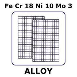 Sigma Aldrich&nbsp;Stainless Steel - AISI 316 alloy, FeCr18Ni10Mo3