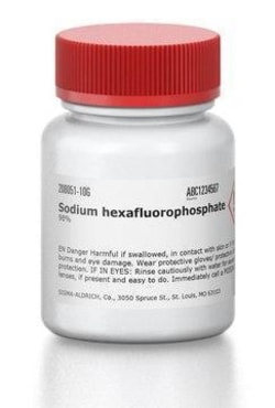 Sigma Aldrich Sodium hexafluorophosphate 10 g | Buy Online | Sigma Aldrich | Fisher Scientific