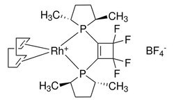 Sigma Aldrich 1,2-Bis[(2R,5R)-2,5-Dimethylphospholano]-3,3,4,4-Tetrafluoro-1-Cyclobutene(1,5-Cyclooctadiene)Rhodium(I) Tetrafluoroborate 100 mg | Buy Online | Sigma Aldrich | Fisher Scientific