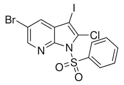 Sigma Aldrich&nbsp;5-Bromo-2-chloro-3-iodo-1-(phenylsulfonyl)-1H-pyrrolo[2,3-b]pyridine