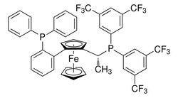 Sigma Aldrich -1-{(Rp)-2-[2-(Diphenylphosphino)Phenyl]Ferrocenyl}Ethylbis[3,5-Bis-(Trifluoromethyl)Phenyl]Phosphine 5 g | Buy Online | Sigma Aldrich | Fisher Scientific