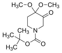 Sigma Aldrich tert-Butyl 4,4-dimethoxy-3-oxopiperidine-1-carboxylate 5 g | Buy Online | Sigma Aldrich | Fisher Scientific