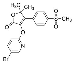 Sigma Aldrich 3-((5-Bromopyridin-2-yl)oxy)-5,5-dimethyl-4-(4-(methylsulfonyl)phenyl)furan-2(5H)-one 10 mL | Buy Online | Sigma Aldrich | Fisher Scientific