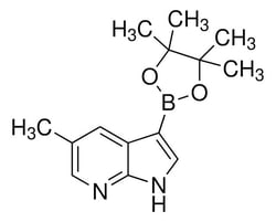 Sigma Aldrich 5-Methyl-3-(4,4,5,5-tetramethyl-1,3,2-dioxaborolan-2-yl)-1H-pyrrolo[2,3-b]pyridine 5 g | Buy Online | Sigma Aldrich | Fisher Scientific