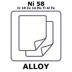 Sigma Aldrich&nbsp;Waspaloy - heat resisting alloy, Ni58Cr19Co14MoTiAlFe
