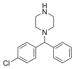 Sigma Aldrich 1-(4-Chlorobenzhydryl)piperazine 1 g | Buy Online | Sigma Aldrich | Fisher Scientific