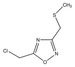 Sigma Aldrich 5-(Chloromethyl)-3-[(methylthio)methyl]-1,2,4-oxadiazole 250 mg | Buy Online | Sigma Aldrich | Fisher Scientific