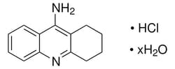 Sigma Aldrich 9-Amino-1,2,3,4-tetrahydroacridine hydrochloride hydrate 5 g | Buy Online | Sigma Aldrich | Fisher Scientific