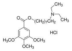 Sigma Aldrich 8-(Diethylamino)octyl-3,4,5-trimethoxybenzoate hydrochloride 25 g | Buy Online | Sigma Aldrich | Fisher Scientific