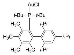 Sigma Aldrich Chloro(2-Di-Tert-Butylphosphino-3,4,5,6-Tetramethyl-2',4',6'-Triisopropylbiphenyl)Gold(I) 100 mg | Buy Online | Sigma Aldrich | Fisher Scientific