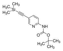 Sigma Aldrich&nbsp;(5-Trimethylsilanylethynyl-pyridin-2-yl)-carbamic acid tert-butyl ester