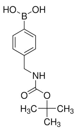Sigma Aldrich 4-(tert-Butoxycarbonylaminomethyl)phenylboronic acid 1 g | Buy Online | Sigma Aldrich | Fisher Scientific