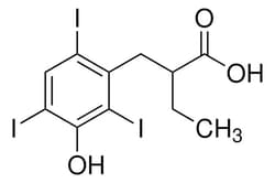 Sigma Aldrich&nbsp;alpha-Ethyl-3-hydroxy-2,4,6-triiodohydrocinnamic acid