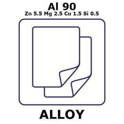 Sigma Aldrich&nbsp;Aluminum alloy 7075, Al90Zn5.5Mg2.5Cu1.5Si0.5