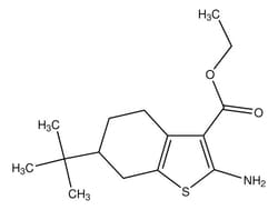Sigma Aldrich&nbsp;Ethyl 2-amino-6-tert-butyl-4,5,6,7-tetrahydrobenzo[b]thiophene-3-carboxylate