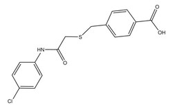 Sigma Aldrich&nbsp;4-[({2-[(4-Chlorophenyl)amino]-2-oxoethyl}thio)methyl]benzoic acid
