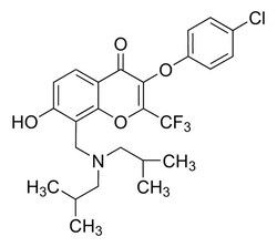 Sigma Aldrich&nbsp;3-(4-Chlorophenoxy)-8-[(diisobutylamino)methyl]-7-hydroxy-2-(trifluoromethyl)-4H-chromen-4-one
