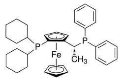 Sigma Aldrich -1-[(Sp)-2-(Dicyclohexylphosphino)Ferrocenylethyl]Diphenylphosphine 100 mg | Buy Online | Sigma Aldrich | Fisher Scientific