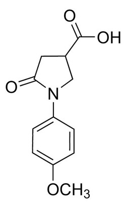 Sigma Aldrich 1-(4-Methoxyphenyl)-5-oxo-3-pyrrolidinecarboxylic acid 100 mL | Buy Online | Sigma Aldrich | Fisher Scientific