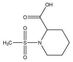 Sigma Aldrich 1-(Methylsulfonyl)piperidine-2-carboxylic acid 5 g | Buy Online | Sigma Aldrich | Fisher Scientific