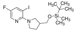 Sigma Aldrich&nbsp;2-(3-((tert-Butyldimethylsilyloxy)methyl)pyrrolidin-1-yl)-5-fluoro-3-iodopyridine
