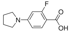 Sigma Aldrich&nbsp;2-Fluoro-4-(1-pyrrolidinyl)benzoic acid