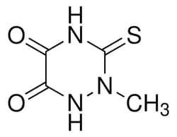 Sigma Aldrich Tetrahydro-2-methyl-3-thioxo-1,2,4-triazine-5,6-dione 1 g | Buy Online | Sigma Aldrich | Fisher Scientific
