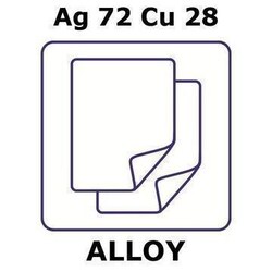 Sigma Aldrich&nbsp;Silver-copper alloy, Ag72Cu28