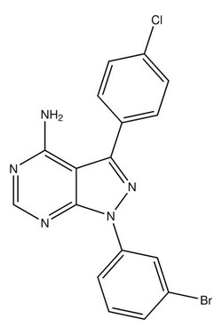 Sigma Aldrich&nbsp;1-(3-Bromo-phenyl)-3-(4-chloro-phenyl)-1H-pyrazolo[3,4-d]pyrimidin-4-ylamine