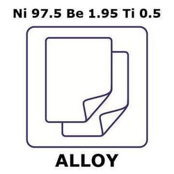 Sigma Aldrich&nbsp;Nickel-beryllium-titanium alloy, Ni97.5Be1.95Ti0.5