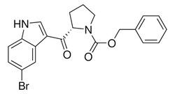 Sigma Aldrich&nbsp;Benzyl (S)-2-(5-bromo-1H-indole-3-carbonyl)pyrrolidine-1-carboxylate