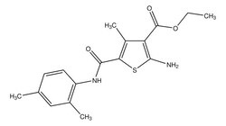 Sigma Aldrich Ethyl 2-amino-5-(2,4-dimethylphenylcarbamoyl)-4-methylthiophene-3-carboxylate 25 g | Buy Online | Sigma Aldrich | Fisher Scientific