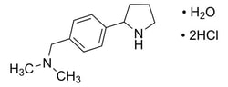 Sigma Aldrich&nbsp;N,N-Dimethyl-1-(4-pyrrolidin-2-ylphenyl)methanamine dihydrochloride hydrate