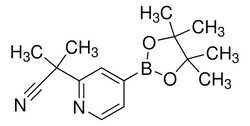 Sigma Aldrich&nbsp;2-Methyl-2-[4-(4,4,5,5-tetramethyl-1,3,2-dioxaborolan-2-yl)-2-pyridinyl]propanenitrile