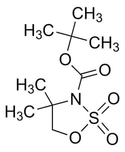Sigma Aldrich tert-butyl 4,4-Dimethyl-2,2-dioxooxathiazolidine-3-carboxylate 100 g | Buy Online | Sigma Aldrich | Fisher Scientific