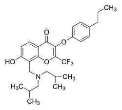 Sigma Aldrich&nbsp;8-[(Diisobutylamino)methyl]-7-hydroxy-3-(4-propylphenoxy)-2-(trifluoromethyl)-4H-chromen-4-one