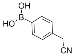 Sigma Aldrich 4-(Cyanomethyl)benzeneboronic acid 100 mg | Buy Online | Sigma Aldrich | Fisher Scientific